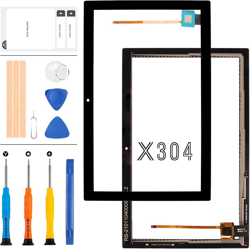 LADYSON Touch Screen Digitizer for Lenovo TAB 4 10" X304 X304N X304F TB-X304F