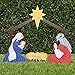 Outdoor Nativity Store Holy Family Outdoor Nativity Set (Standard, Color) primary