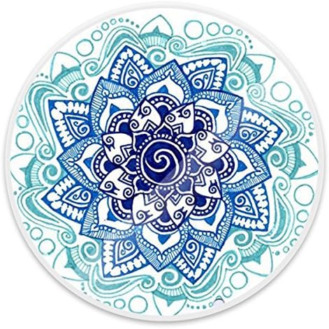Cell Phone Holder, Pop Grip Socket and Stand for Iphone, Smartphone and Tablet(Datura flower 1)