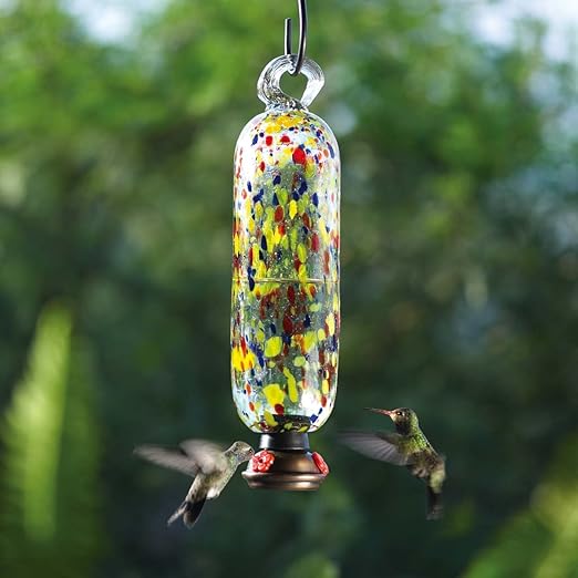 Amazon Com Parasol Filcarn Filigree Blown Glass Hummingbird