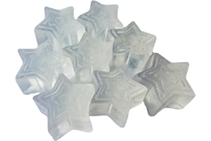 Amy's Bubbling Boutique Twinkle Little Star Mini Soaps for Baby Shower Gender Reveal or First Birthday Party Favors (Iridescent Glitter Stars)