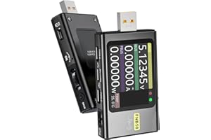 YWNYT USB Tester FNB58 Digital Voltmeter Current Tester TYPE-C Fast Charge Detection Trigger Capacity Measurement Ripple Measurement