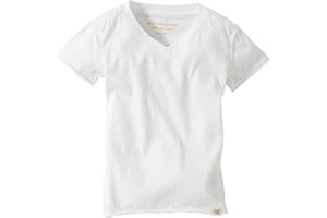 Burt's Bees Baby Boys’ Infant and Toddler 100% Organic Cotton Short Sleeve V Neck T-Shirts, Size 3 Months - 7 Years Old