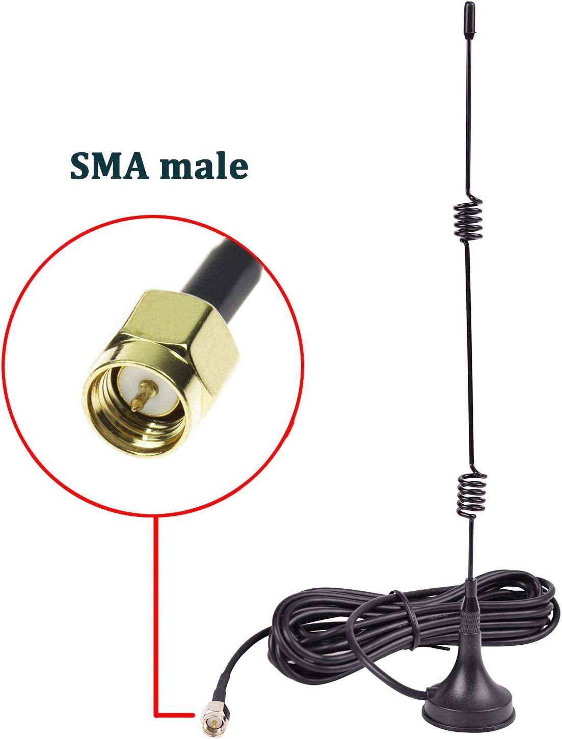 Rallonge d'antenne vidéo HD sans Fil avec Support magnétique pour