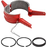 maXpeedingrods 7040 Piston Ring Compressor Tool for Cummins &amp; Caterpillar | with Adapter and Anti-Polishing Ring for Cummins ISX/QSX 15 &amp; Caterpillar 3400 C-15