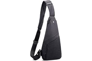 Strangefly Lightweight Sling Bag for Men Slim Crossbody Purse Small Shoulder Backpack Anti-Theft Side Chest Bags