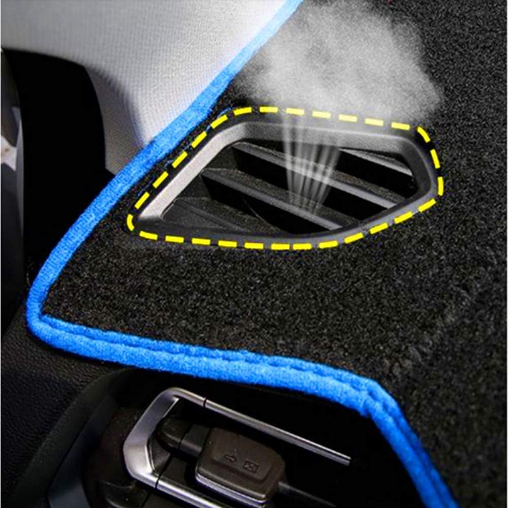 WBMKH car Dashboard Cracking Protect mat  ,for Honda Jazz 2008-2013
