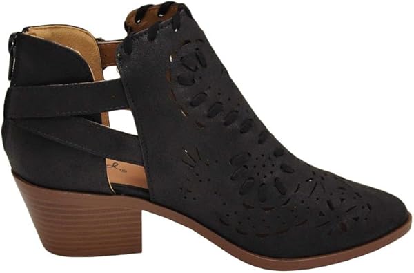 qupid perforated booties