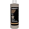 Furniture Clinic Leather Repair Paint | 2-in-1 Seal and Color | Use on Scratches, Tears, and Holes in Car Seats, Furniture | Quick and Easy Leather Repair Kit for Furniture (Ivory, 500ml / 17oz)