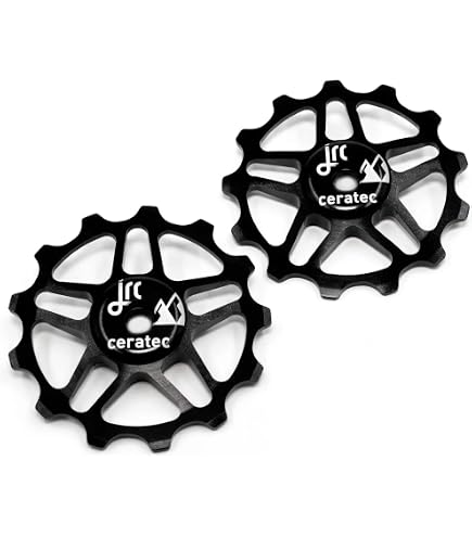 KCNC 12T Red Aluminum Derailleur Pulley – Universal Fit For Shimano, Sram, Campy – 7-12 Speed
