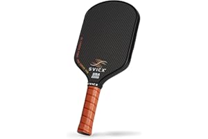 SVICX Pickleball Paddle,3K Carbon Fiber Pickleball Paddles with High Control & Spin,High Performance Paddle,16MM T700 Carbon Fiber Pickleball Racket,2025 Pro Carbon Paddle Set,USAPA Approved