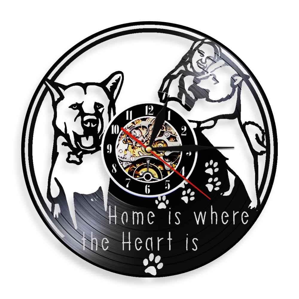 Best Home Is Where The Heart Is Decor Clock