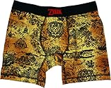 Nintendo The Legend of Zelda Map of Ancient Land Boxer Briefs for men (Large)