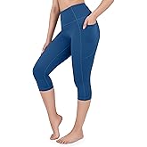 Nirlon NirLUX Capri Leggings for Women - NirLUX Capri Leggings with Pockets for Women, Regular & Plus Size Yoga Pants