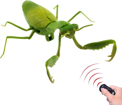 Amazon Co Jp Tipmant Rcカマキリおもちゃirリモートコントロール動物偽の昆虫車両電気の子供の誕生日 ホビー