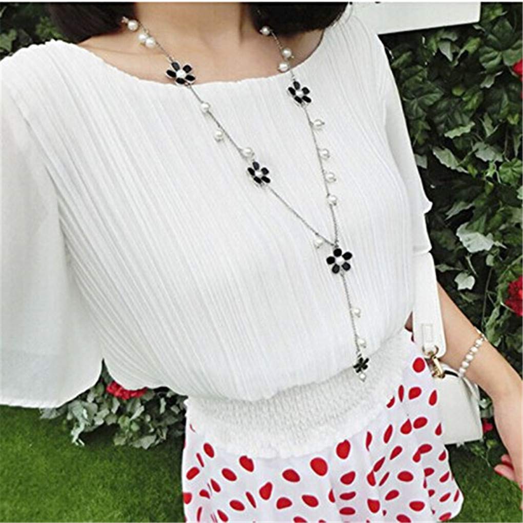 CanViUK Sweater Long Necklace Pendant Necklace Tassel Necklace Pendant