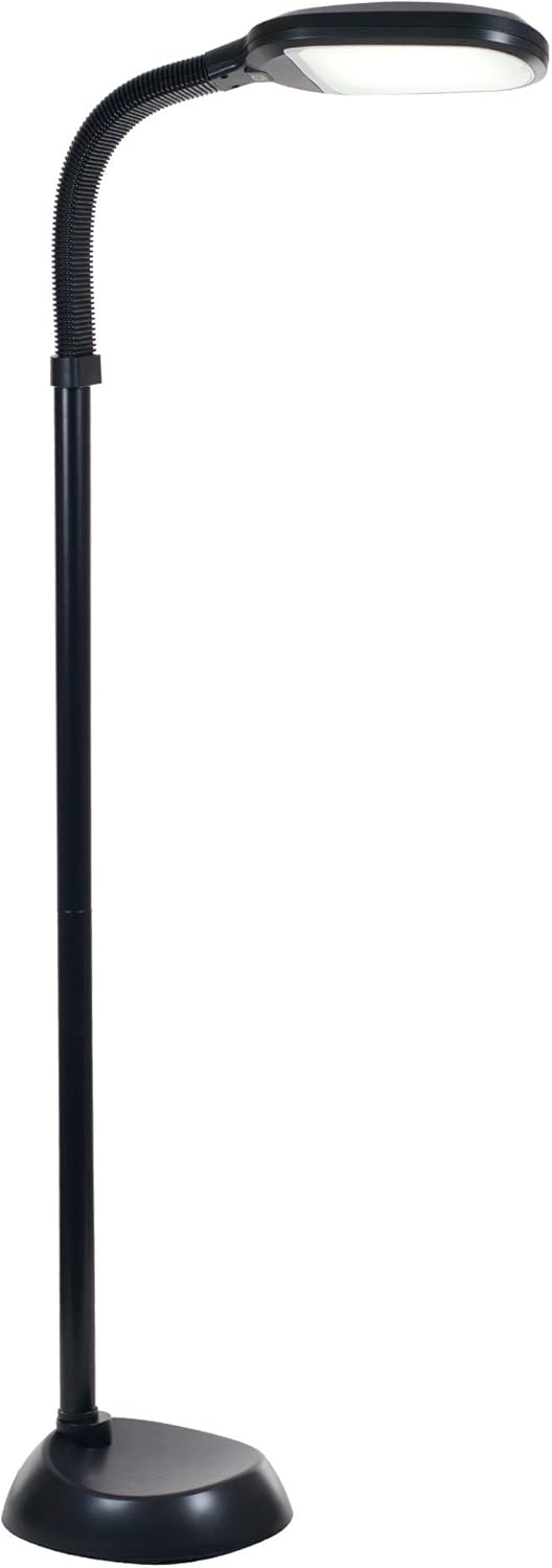 Bedford Home 72A1515 LED Sunlight Floor Lamp with Dimmer Switch5 Feet