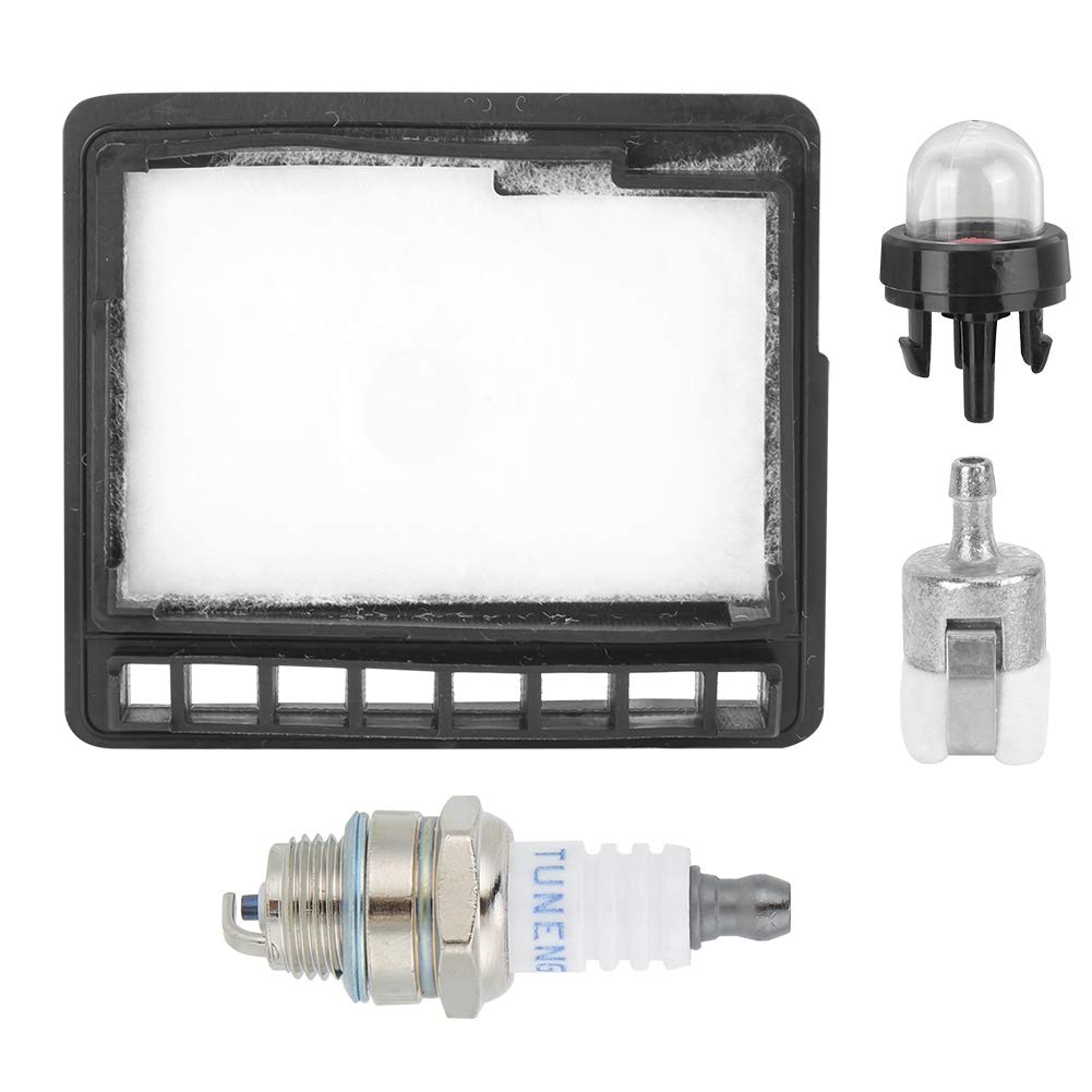 EVTSCAN Chainsaw Air Filter - Sparking Plug Primer Bulb Set Fit for Echo CS3000 CS-3450 CS340