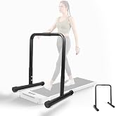 Walking Pad Handlebar Attachment Only, Height Adjustable-30.7"~34.6" | Fits Walking Pad Up to 21.5 Inches, Adjustable Walking Pad Bar, Heavy-Duty Steel, Non-Slip Rubber, Easy-to-Assemble