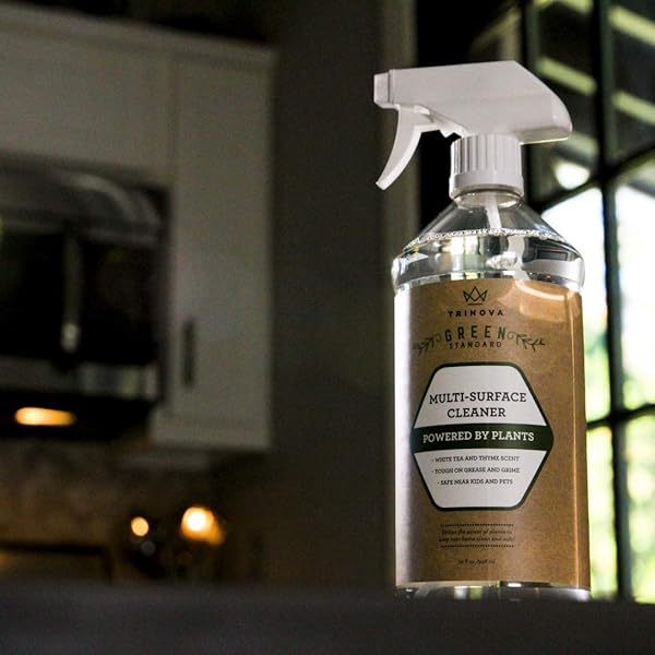 TRINOVA ALL PURPOSE CLEANER 2 PACK 32 OZ BOTTLES – SAFE & EFFECTIVE KITCHEN, BATHROOM & HOME CLEANER – CLEANER SPRAY