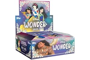 Topps 2025 Topps Disney Wonder Hobby Box: Pre-Order, 20 Packs, 6 Cards Each, Includes Parallels, Stickers, Inserts
