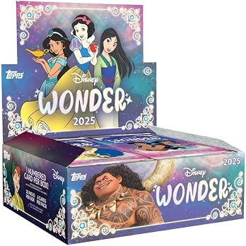 2025 Topps Disney Wonder Hobby Box: Pre-Order, 20 Packs, 6 Cards Each, Includes Parallels, Stickers, Inserts - View 5