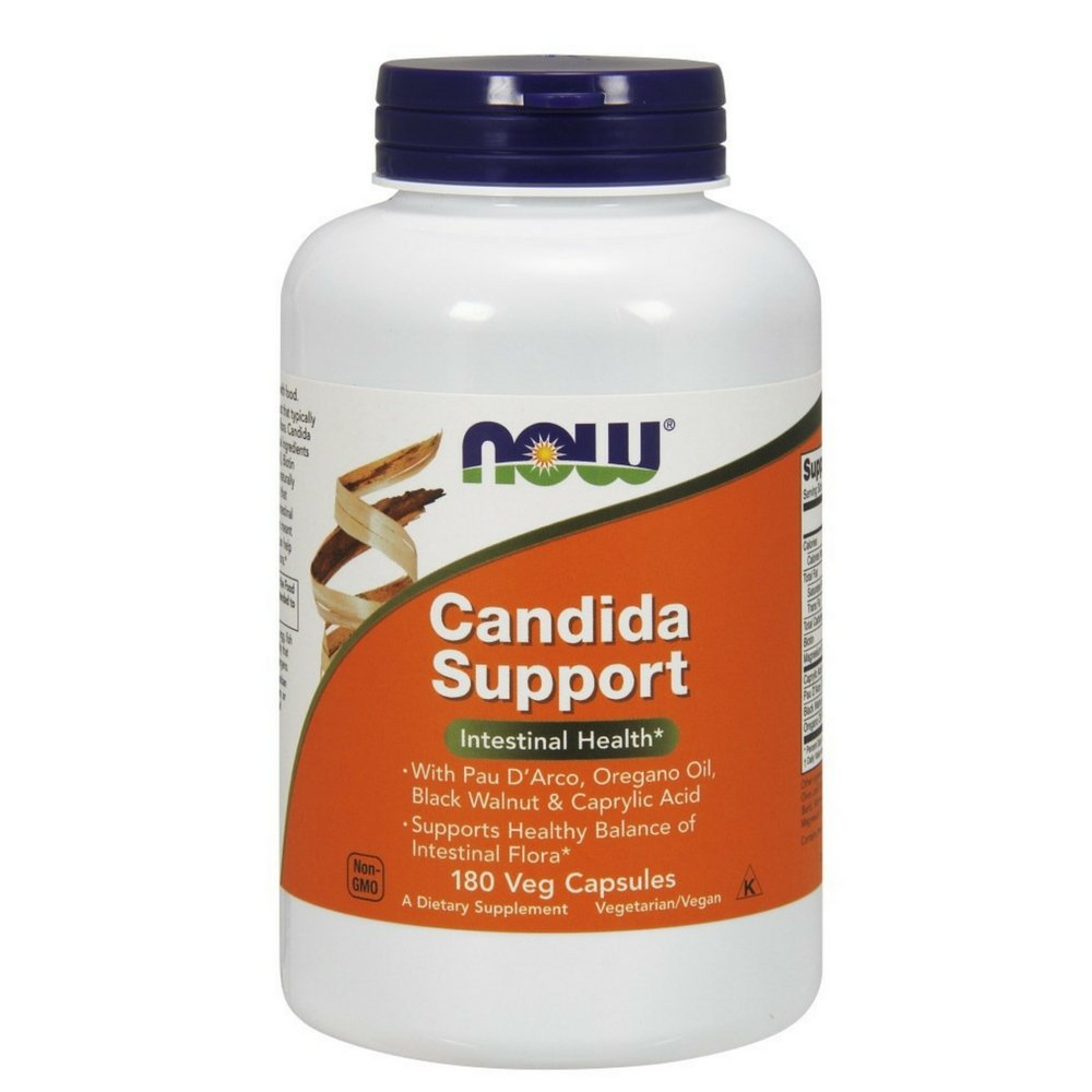 NOW Candida Support,180 Veg Capsules Prime Pantry
