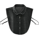 Denim False Collar – the Layering Essential for Women, Denim False Collar for Women, False Collars for Ladies Denims