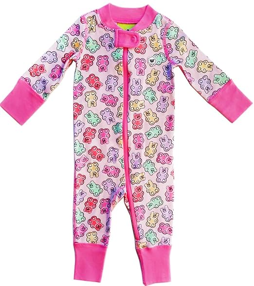 infant footless pajamas
