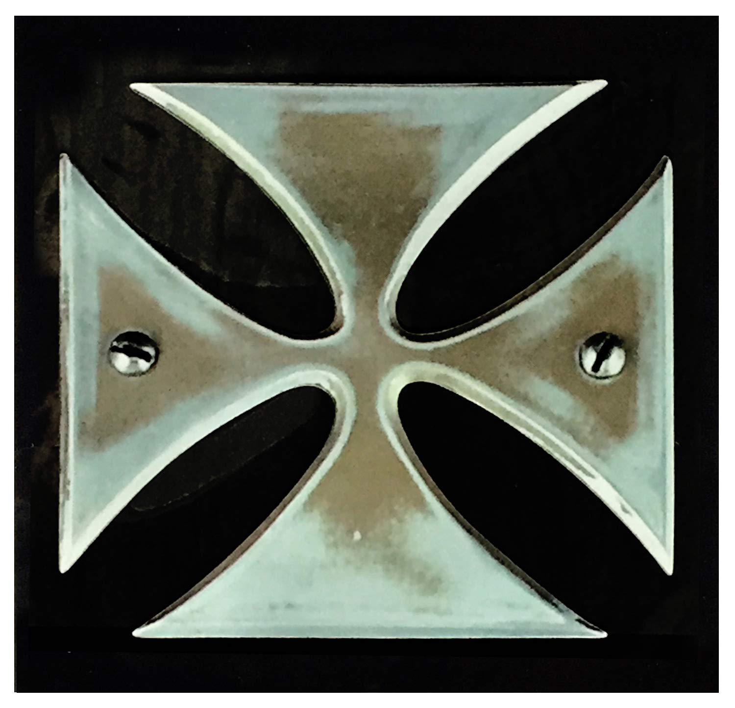 Inlaystickers for Guitars & Bass - James Hetfield (Metallica) Iron Cross, B-139HIC