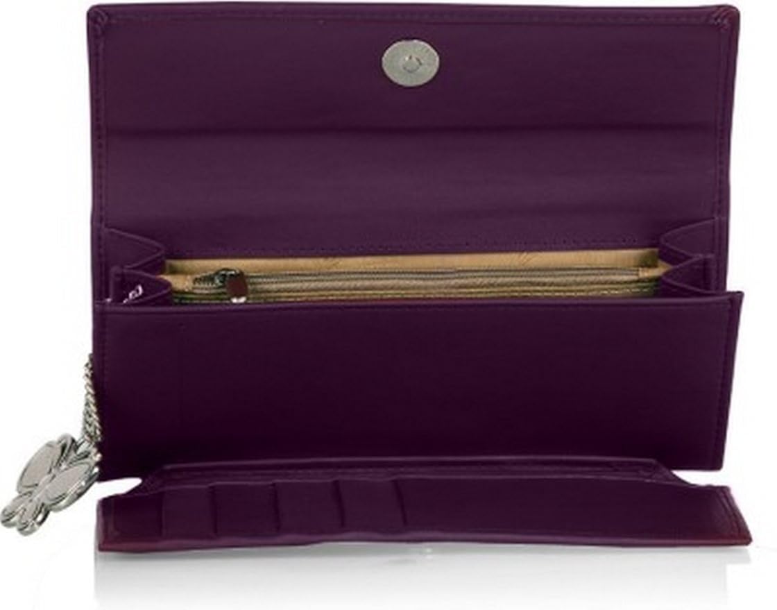 butterflies women's handbag (purple) (bns wb0104)