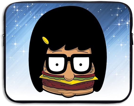 Amazon Co Jp Jimi レディース ボブ ハンバーガー キャラ 頭像 プリント ラップトップスリーブ 大人気 防水 通勤 高校生 13 15インチ 服 ファッション小物