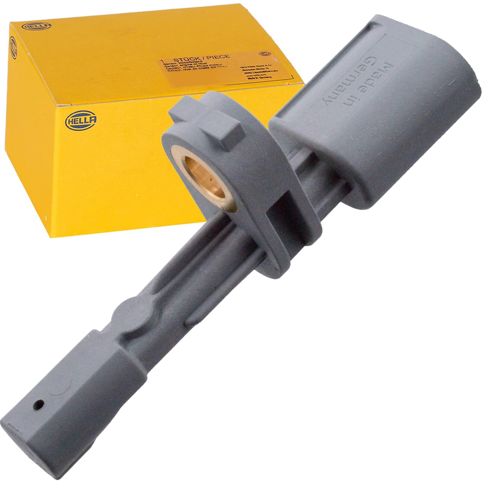 HELLA 6PU 012 806-371 Sensor, wheel speed - 2-pin connector - Rear Axle - Total Length: 75mm