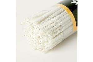OLD FOX 100 Pcs Long Pipe Cleaners Specialized for Churchwarden Pipe Soft Cleaning Tools 11.8 inch Great Arts & Crafts and Repair Work FB0011
