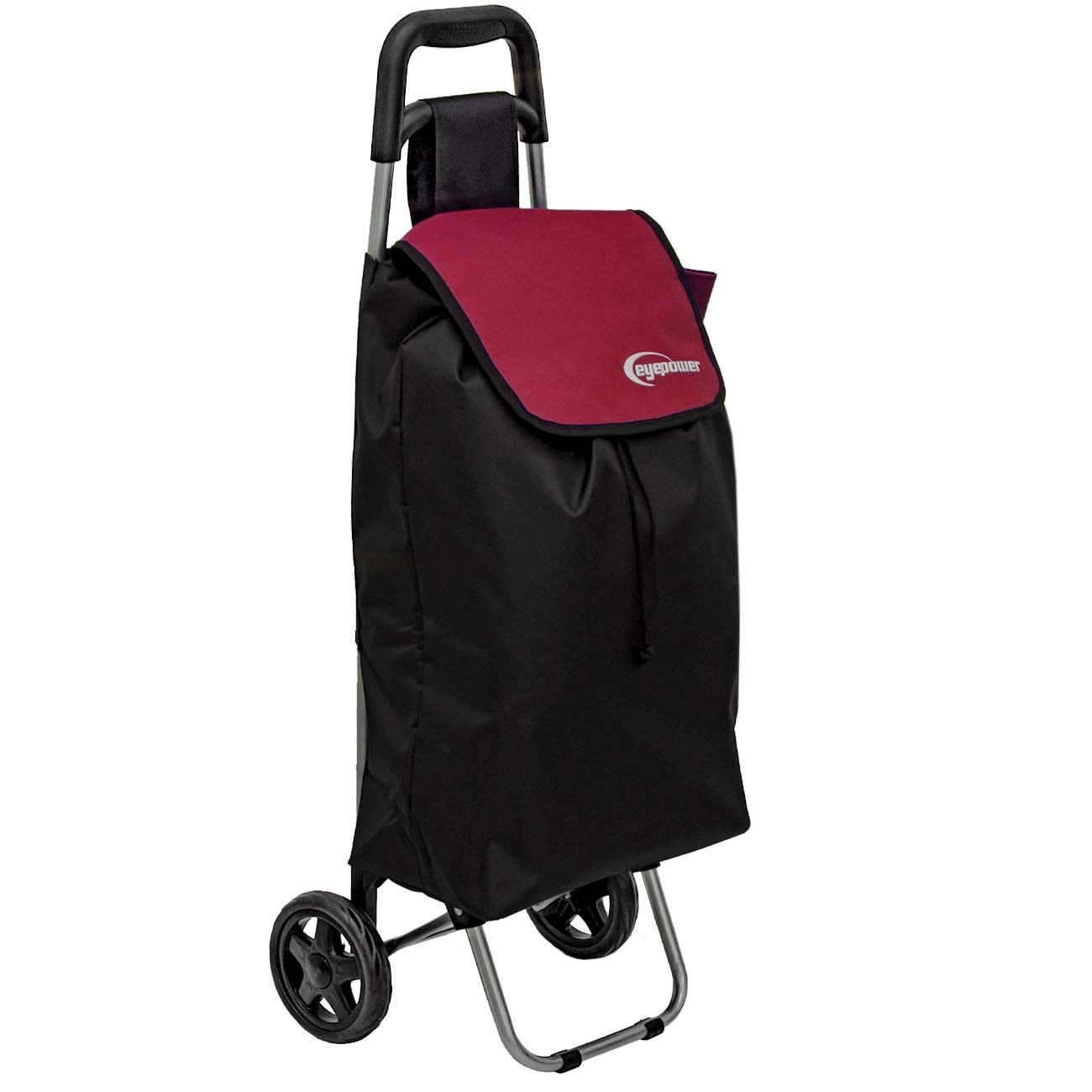 eyepower 48L folding Shopping Cart 94x37x30 cm collapsible Trolley