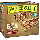 Nature Valley Granola Bars, Roasted Nut Crunch, Almond Crunch, 6 Bars - 1.2 oz (Pack of 6)