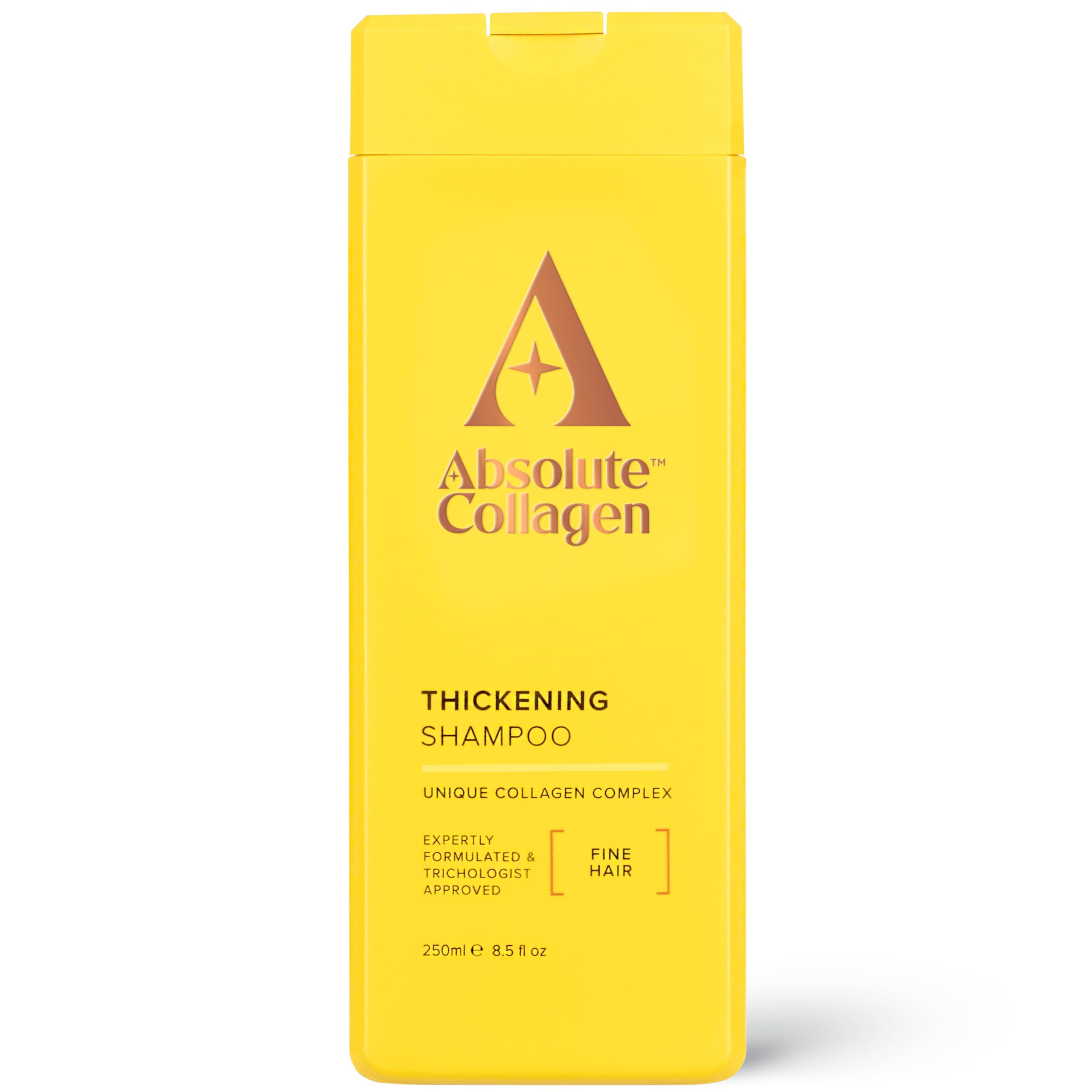 Absolute Collagen Thickening Shampoo, Hair Thickening Products for Women with Thin & Fine Hair, Nourishing & Cleansing Collagen Shampoo, 250ml​