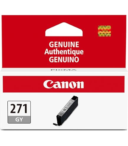Amazon.com: Canon CLI-271 Genuine Cyan Ink Tank, Compatible with