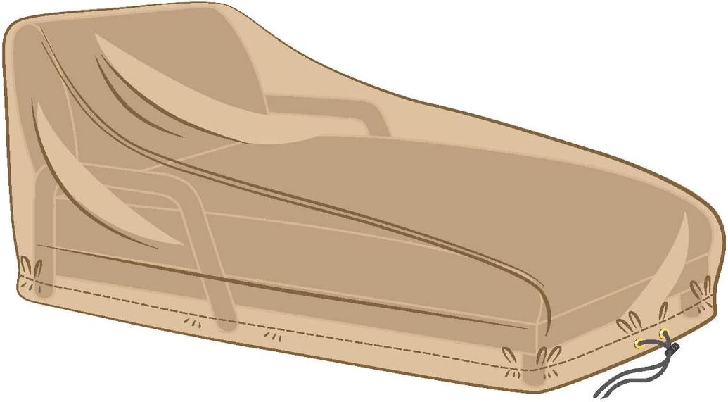 Garland Silver Lounger Cover, Black - Image 3