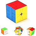 Cyclone Boys Square 1 Speed Cube SQ1 Magic Stickerless Speed Square-one Cube Smooth Turning Square1 SQ 1 Cube Shaped Puzzle for Students and Adults
