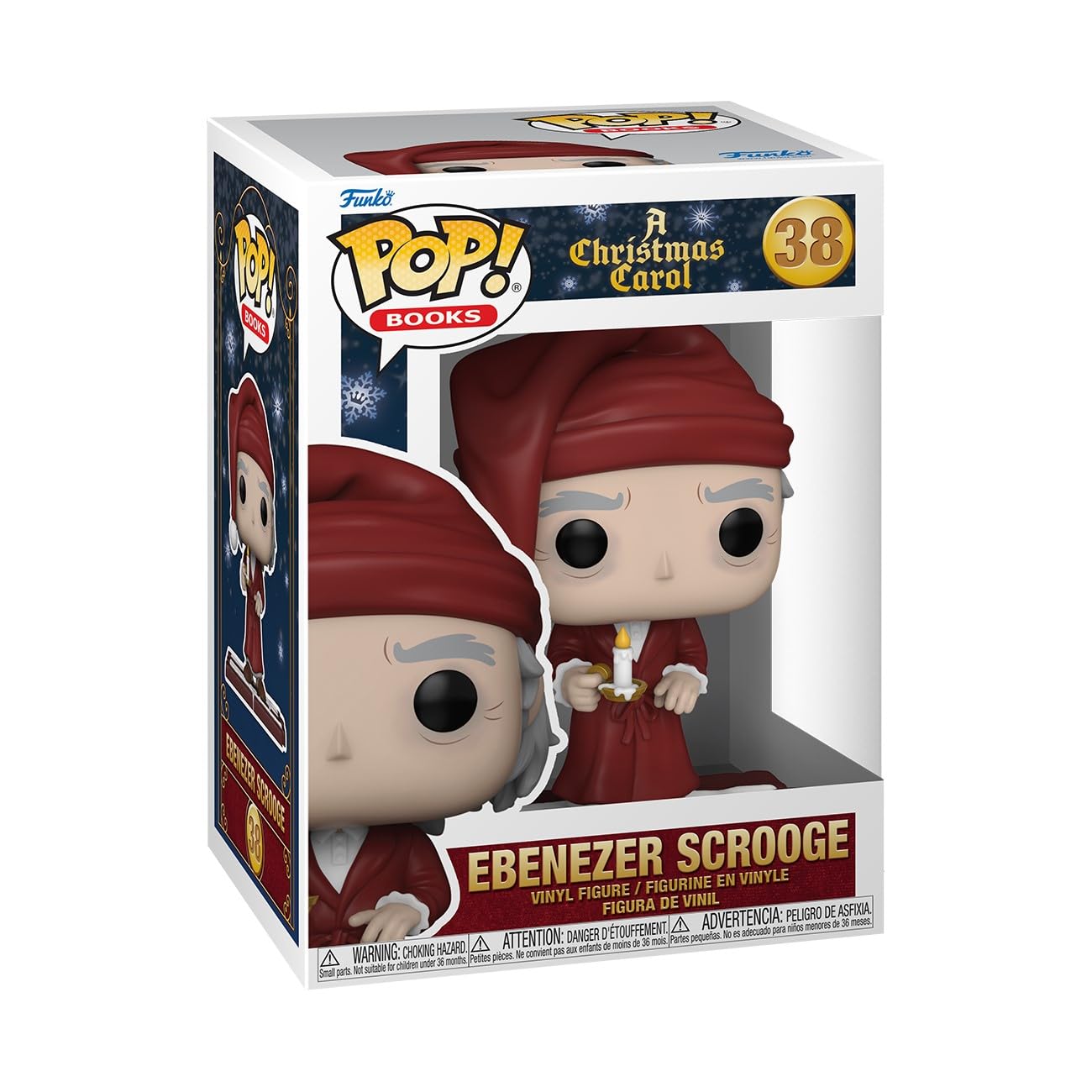 Funko Pop! Movies: A Christmas Carol - Scrooge - Collectable Vinyl Figure - Gift Idea - Official Merchandise - Toys for Kids & Adults - Movies Fans - Model Figure for Collectors and Display