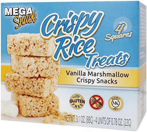 Amazon Mega Snack マシュマロクリスピーライス バニラ g Mega Snack スナック菓子 通販 Amazon Mega Snack マシュマロクリスピーライス バニラ g Mega Snack スナック菓子 通販