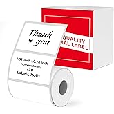 M110 Thermal Label Compatible for M110/ M100/ N20/ M220/ M120/M421/241BT/243BT, 1.57'' x 1.18'' (40 x 30 mm), Labels for Barcode/Name/Logo/Home, 230 Labels/Roll, Black on White