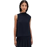 Vince Women's A-Line Asymmetrical Draped Top