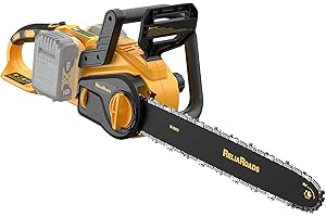 ReliaRoads 16-Inch Brushless Chainsaw, 40V(2 x 20V MAX) Cordless Battery Powered Chain Saw Compatible DeWALT Battery(Battery Not Included), Ideal for Wood/Tree Cutting, Pruning, Tool Only RCSBL-16