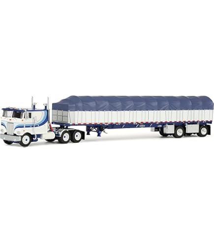 Road Kings 1:18 Kenworth K100 Aerodyne SZM 1976 Bianco Con Arredamento - Foto 2