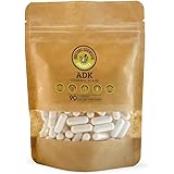 DSO ADK - Vitamin A, Vitamin D3 & K2 - High Potency - Heart Health Support - Bone Health Support - A.D.K Supplement - Calcium