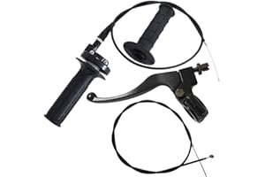 CORINTH Gator parts Brake Clutch Lever Bike Brake Cable Throttle Grip w/Cable for Baja Mini Bike 196cc 5.5hp 6.5hp