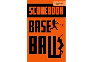 Scorebook Baseball: Pocket Sized Baseball Scoresheet – 5×8" Notebook & Stat Tracker for Coaches, Players, and Fans