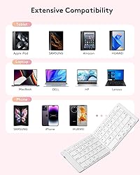 Samsers Foldable Bluetooth Keyboard - Portable